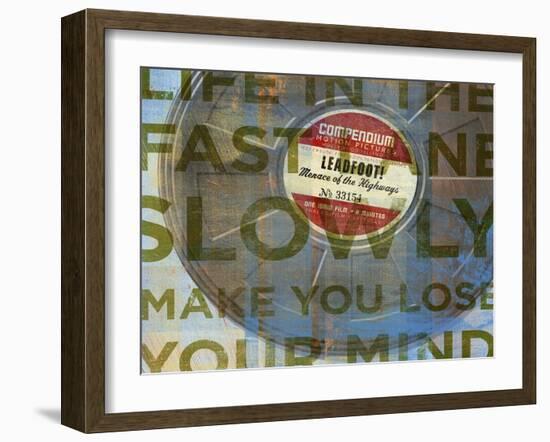 Lead Foot-John W Golden-Framed Giclee Print