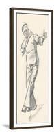 Lead Pencil Sketch by Phil May, C19th Century (1903-1904)-Philip William May-Framed Giclee Print