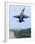 Lead Solo Pilot of the Blue Angels Performs a High Performance Climb-Stocktrek Images-Framed Photographic Print