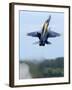 Lead Solo Pilot of the Blue Angels Performs a High Performance Climb-Stocktrek Images-Framed Photographic Print