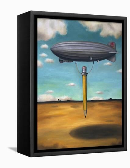 Lead Zepplin-Leah Saulnier-Framed Stretched Canvas