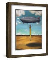 Lead Zepplin-Leah Saulnier-Framed Giclee Print