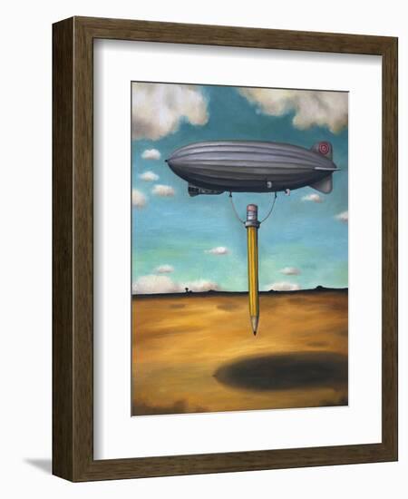 Lead Zepplin-Leah Saulnier-Framed Giclee Print