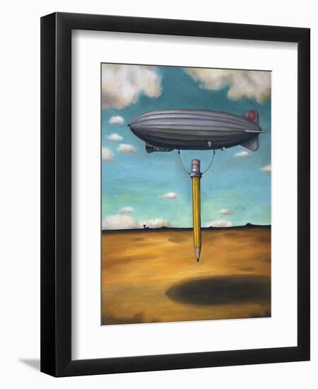 Lead Zepplin-Leah Saulnier-Framed Giclee Print