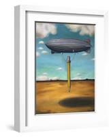 Lead Zepplin-Leah Saulnier-Framed Giclee Print