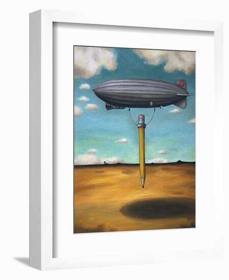 Lead Zepplin-Leah Saulnier-Framed Giclee Print