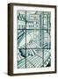 Leaded Stained Glass-Jacques Gruber-Framed Giclee Print