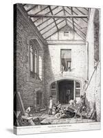 Leadenhall Chapel, London, 1814-John Thomas Smith-Stretched Canvas