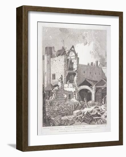 Leadenhall Chapel, London, 1814-John Thomas Smith-Framed Giclee Print