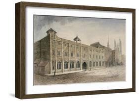 Leadenhall, City of London, 1785-John Carter-Framed Giclee Print