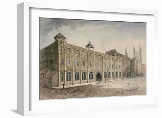 Leadenhall, City of London, 1785-John Carter-Framed Giclee Print