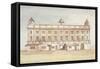 Leadenhall, City of London, 1850-Thomas Colman Dibdin-Framed Stretched Canvas