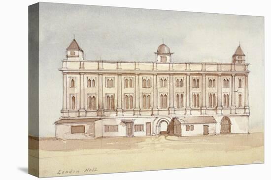 Leadenhall, City of London, 1850-Thomas Colman Dibdin-Stretched Canvas