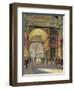 Leadenhall Market - the Crossroads-Julian Barrow-Framed Giclee Print