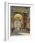 Leadenhall Market - the Crossroads-Julian Barrow-Framed Giclee Print