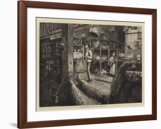 Leadenhall Poultry Market-null-Framed Giclee Print