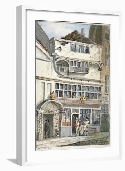 Leadenhall Street, City of London, 1811-John Nixon-Framed Giclee Print