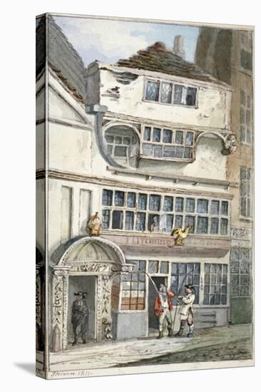 Leadenhall Street, City of London, 1811-John Nixon-Stretched Canvas