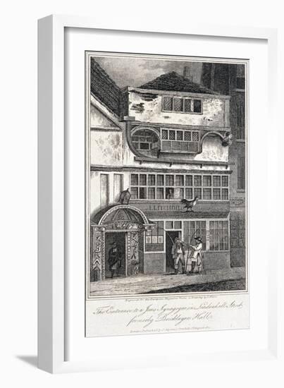 Leadenhall Street, London, 1811-John Nixon-Framed Giclee Print