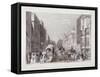 Leadenhall Street, London, C1837-J Hopkins-Framed Stretched Canvas