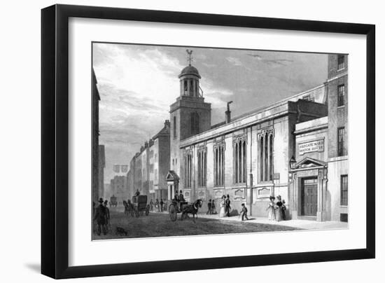 Leadenhall Street-Thomas H Shepherd-Framed Art Print
