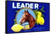 Leader Brand Lemons-null-Framed Stretched Canvas