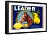 Leader Lemon Label-null-Framed Premium Giclee Print