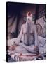 Leader of Sadhu Sect-Alfred Eisenstaedt-Stretched Canvas