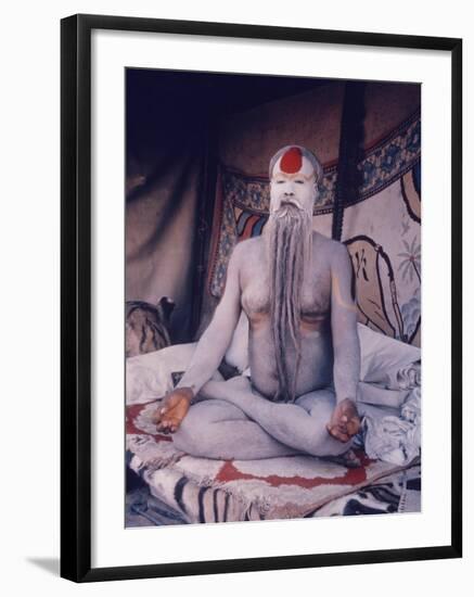 Leader of Sadhu Sect-Alfred Eisenstaedt-Framed Photographic Print