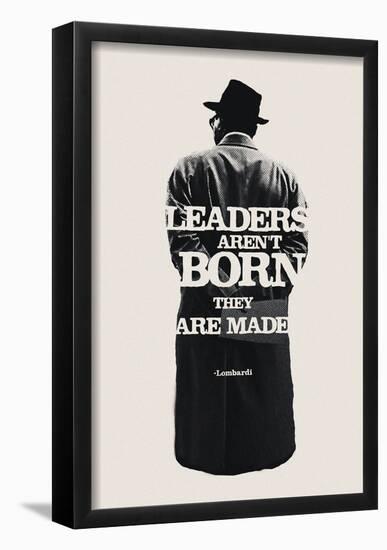 Leaders Are Made-null-Framed Poster