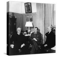 Leaders of Vichy France, C1941-1942-null-Stretched Canvas