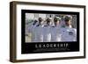 Leadership: Citation Et Affiche D'Inspiration Et Motivation-null-Framed Photographic Print