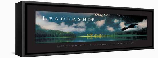 Leadership - Eagle-unknown unknown-Framed Stretched Canvas