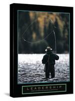 Leadership - Fly Fisherman-Unknown Unknown-Stretched Canvas