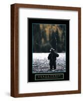 Leadership - Fly Fisherman-Unknown Unknown-Framed Photo