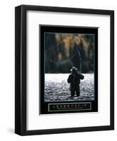 Leadership - Fly Fisherman-Unknown Unknown-Framed Photo