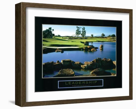 Leadership - Golf-Unknown Unknown-Framed Photo