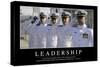 Leadership: Inspirational Quote and Motivational Poster-null-Stretched Canvas