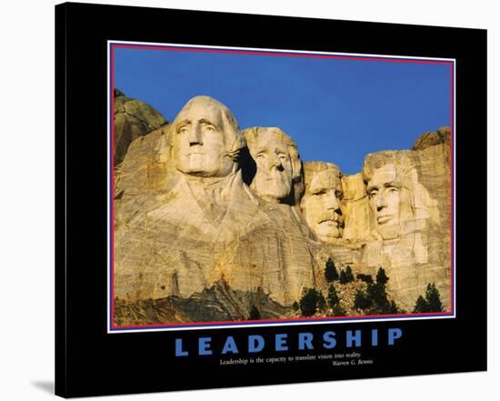Leadership, Mt.Rushmore-null-Stretched Canvas