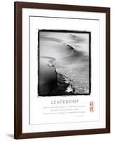 Leadership - Wave-Unknown Unknown-Framed Photo