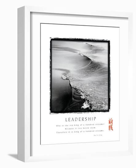 Leadership - Wave-Unknown Unknown-Framed Photo