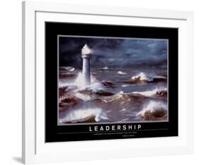 Leadership-null-Framed Art Print