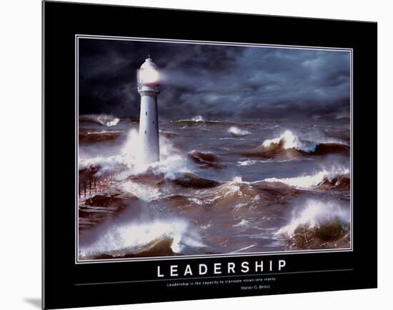Leadership-null-Mounted Art Print