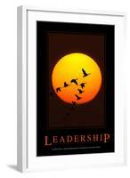 Leadership-null-Framed Art Print