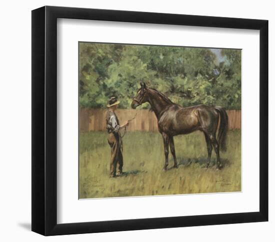 Leading Bahram-Lionel Edwards-Framed Premium Giclee Print