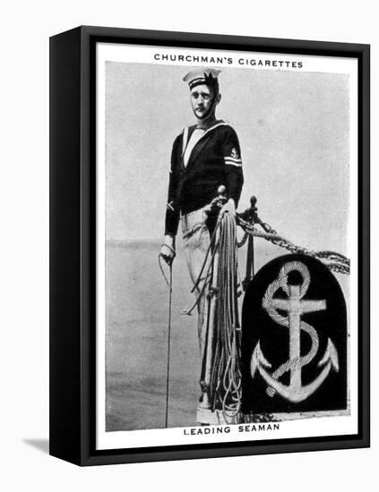 Leading Seaman, 1937-WA & AC Churchman-Framed Stretched Canvas