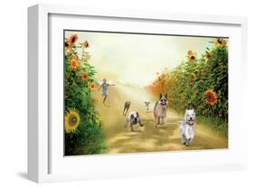 Leading The Pack-Nancy Tillman-Framed Premium Giclee Print