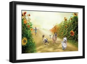 Leading The Pack-Nancy Tillman-Framed Premium Giclee Print