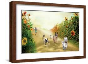 Leading The Pack-Nancy Tillman-Framed Art Print