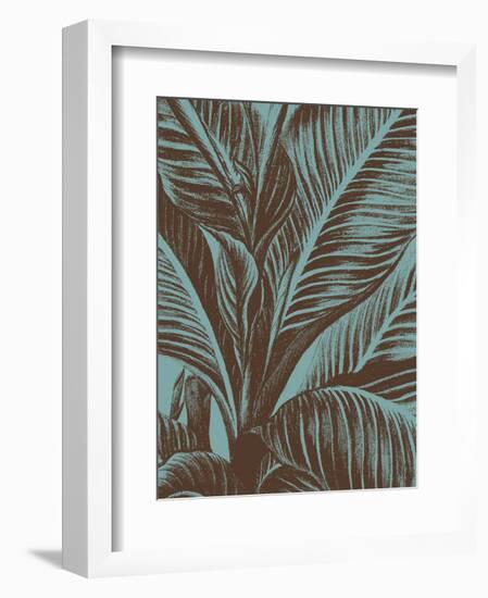 Leaf 5-Botanical Series-Framed Art Print